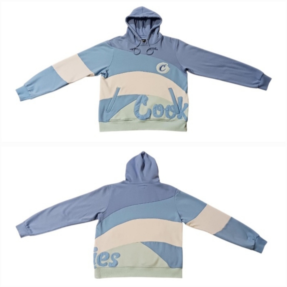 Berner Cookies Deadstock Primavera Light Blue Hoodie (See Measurements)